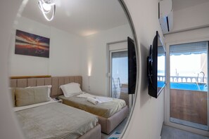 Three Bedroom Apartment with Balcony