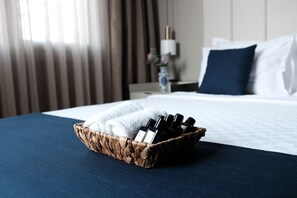 Chambre Deluxe, vue jardin | Minibar, fer et planche à repasser, Wi-Fi gratuit, draps fournis