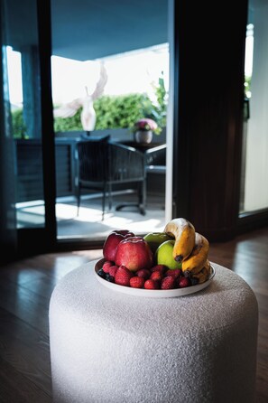 Chambre Luxe, baignoire à jets | Minibar, fer et planche à repasser, Wi-Fi gratuit, draps fournis