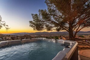 Idromassaggio all'aperto