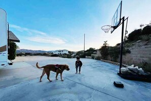 Overnattingsstedets uteområder