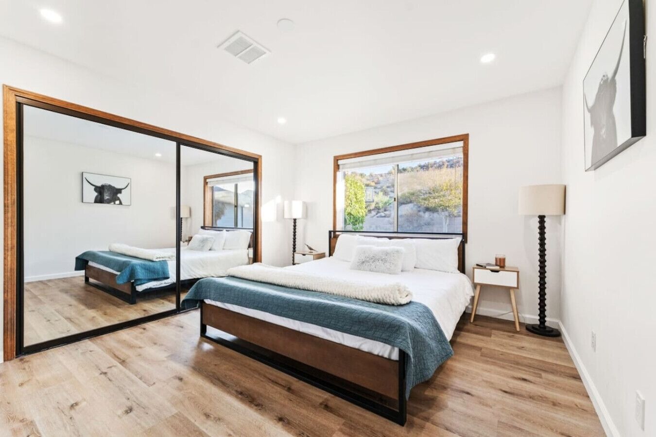 Desk, iron/ironing board, travel cot, free WiFi