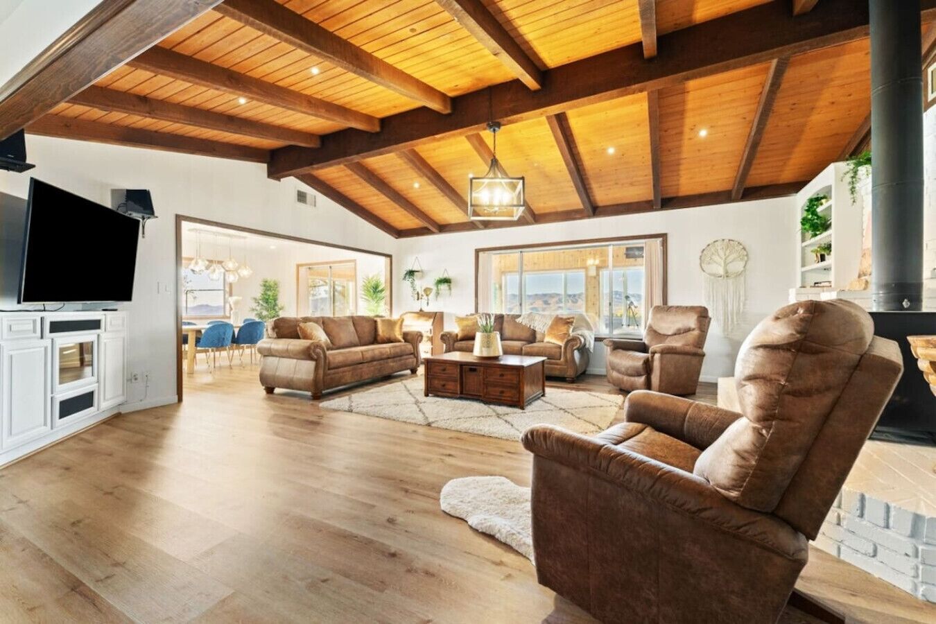 Smart TV, video games, ping pong, books