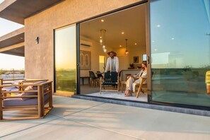 Terrace/patio - Sun Gold | Secluded> Breathtaking Sunsets> Unique (Joshua Tree)