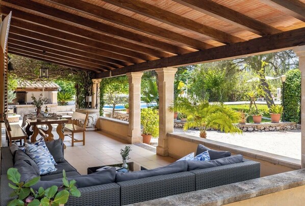 Outdoor dining - Villa Torres - Charming country house (Pollensa)
