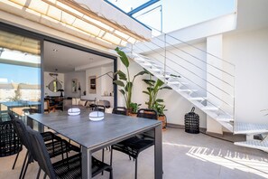 Outdoor dining - La Perla Mallorquina 13 - Lovely flat in Pollensa (Port de Pollença)