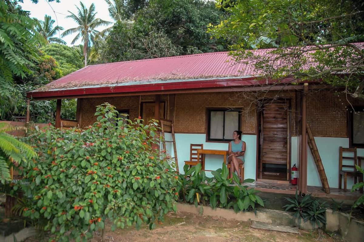 Basic Shared Dormitory, Garden View | Terrace/patio