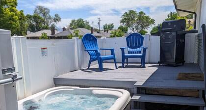 Modern Rustic House with Hot Tub Near Downtown