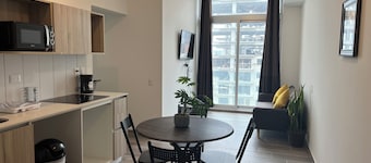 Apartamento de dos habitaciones cerca del aeropuerto 