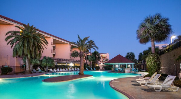 Una piscina climatizada