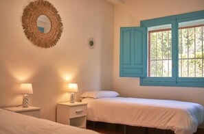 4 多间卧室、熨斗/熨衣板、WiFi、床单