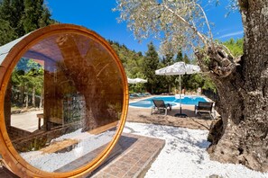 Beheizter Pool