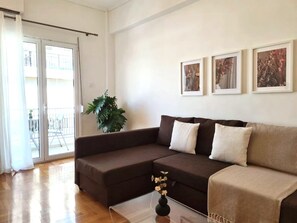 Luxury Apartment | Living area - Phaedrus Living: Limassol Pyrgos Seaside Flat (Limassol)