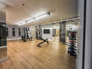 Fitness facility - Super quiet, equipped and cozy Studio designed by travelers  (Edson Queiroz Fortaleza)