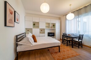 Basic Apartment | Living area | 35-inch TV with digital channels - San Giovanni Orange Studio by Wonderful Italy (Como)