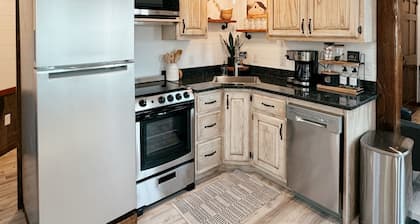 The Grainery is a cozy farm stay, nestled in the Ozark hills