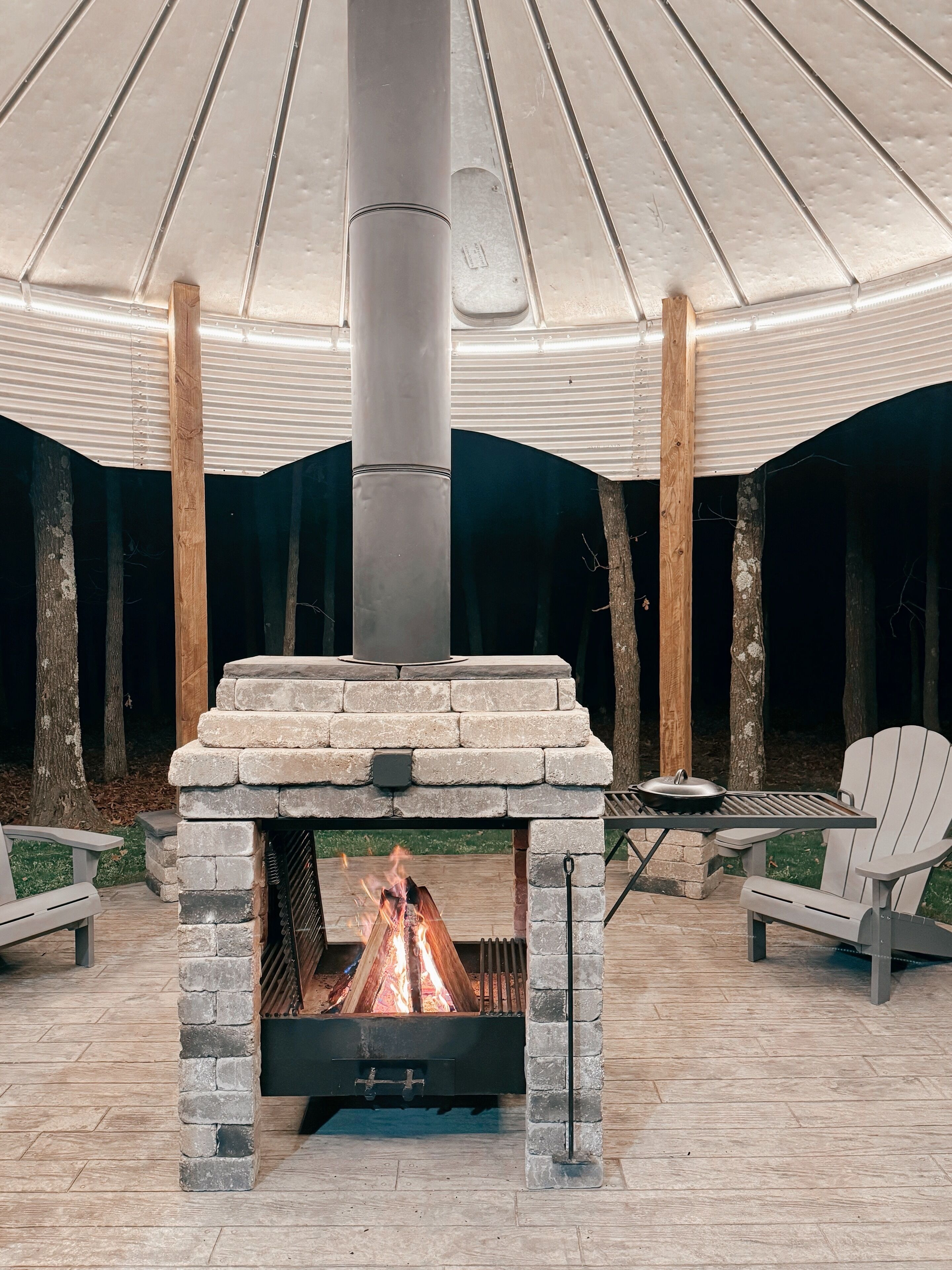 Overnattingsstedets uteområder