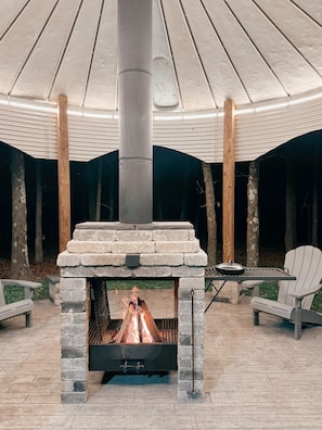 Enceinte de l’hébergement