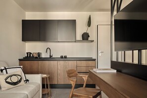 Superior Double Room with Balcony | Eigene Kochnische