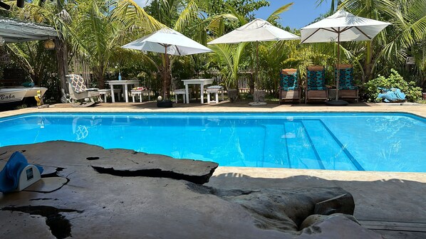 Outdoor pool - Bemugis Place (Machangulo)