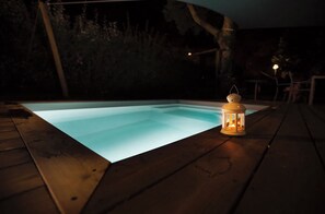Udendørs pool, opvarmet pool