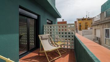 Singola Deluxe, patio | Terrazza/patio