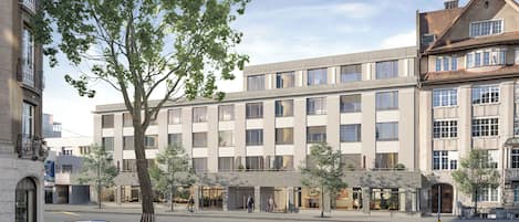 Fassade der Unterkunft