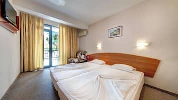 Comfort-Doppelzimmer, Gartenblick | Bügeleisen/Bügelbrett, kostenloses WLAN