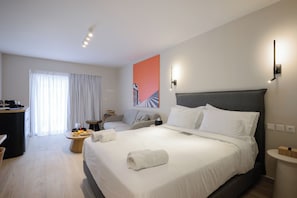 Estudio Confort | 1 habitación y caja de seguridad en la habitación