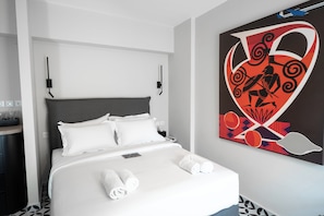 Estúdio clássico | 1 quarto, cofres nos quartos, individualmente decorados