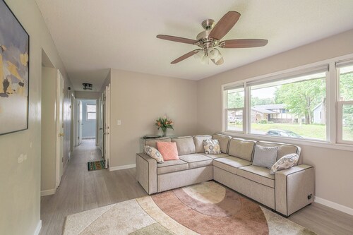 Relax with the family in a newly renovated and furnished upper level duplex.