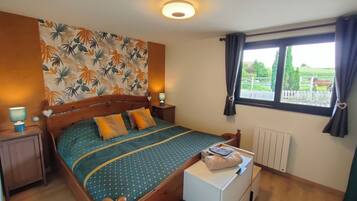 2 chambres, Wi-Fi gratuit, draps fournis