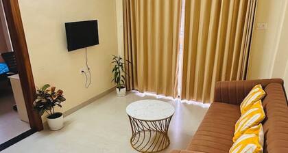 Owl's Retreat: 2BHK Modern AC Flat in Wakad, Pune