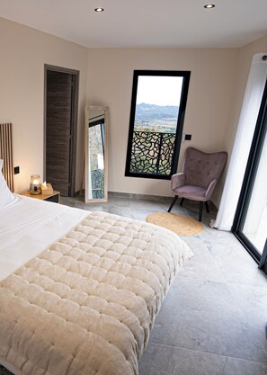 4 bedrooms, desk, iron/ironing board, WiFi - A Casa di Ghjulia Villa de Luxe 10 Couchages Proche St Florent (Vallecalle)