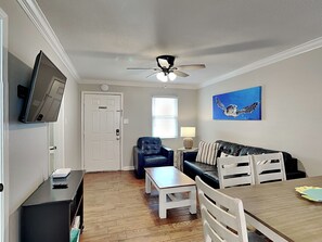 Condo, Multiple Beds, Balcony, Beach View (Sunrise Village #218) | Living area | 42-inch flat-screen TV with digital channels - Sunrise Village #218 (Gulf Shores)