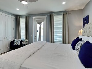 House, Multiple Beds, Patio, Ocean View (The Blue Pearls) | 4 bedrooms, individually decorated, individually furnished, bed sheets - The Blue Pearls (Panama City Beach)