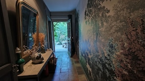 Entrée de l’hébergement