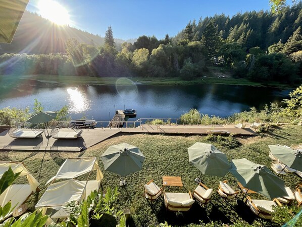 Overnattingsstedets uteområder