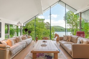 TV connectée, cheminée