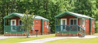 Creekside Cabin steps away from Blount's Creek!