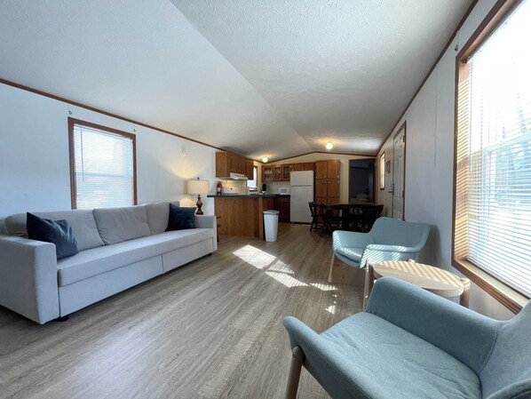 Televisie en een kantoor