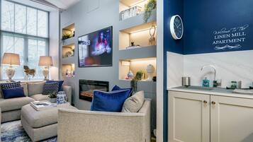 智能電視、壁爐