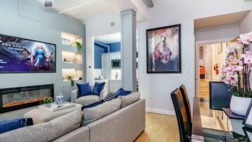 智能电视、壁炉