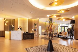 Sala de estar en el lobby