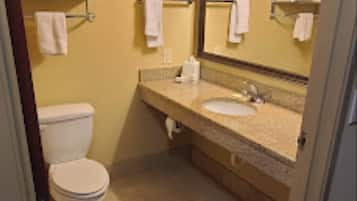 Room, Multiple Beds, Smoking | Bathroom | Shower, free toiletries, towels