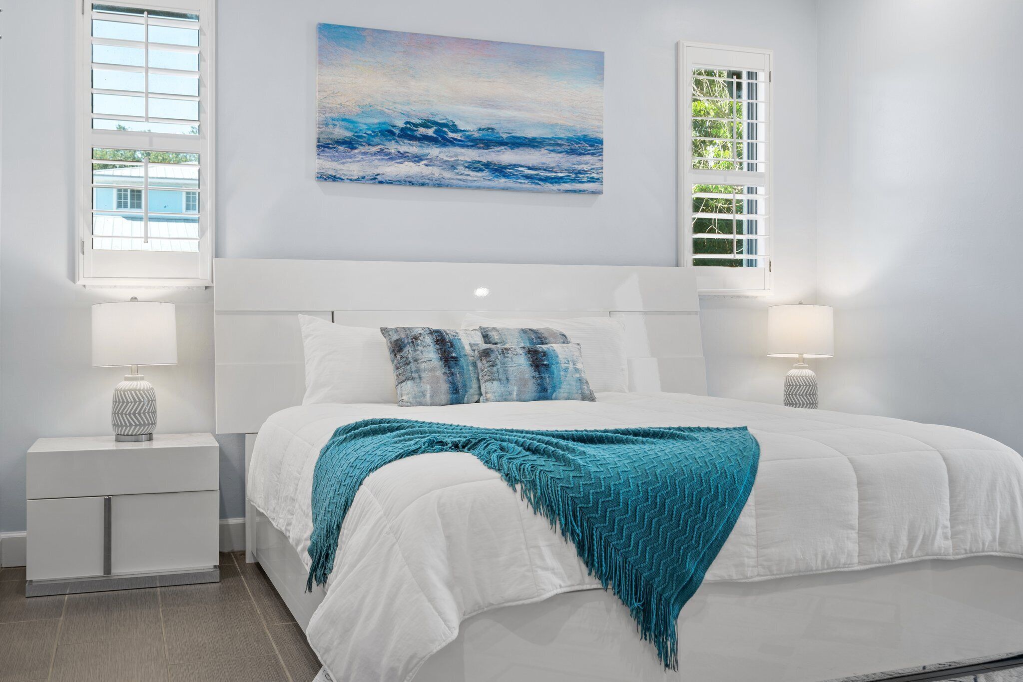 4 dormitorios, tabla de planchar con plancha, wifi y ropa de cama