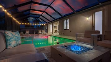 Una piscina climatizada