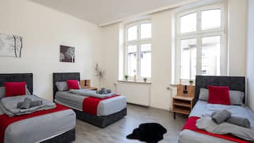 4 slaapkamers, wifi, beddengoed