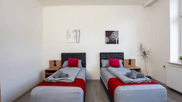 4 slaapkamers, wifi, beddengoed