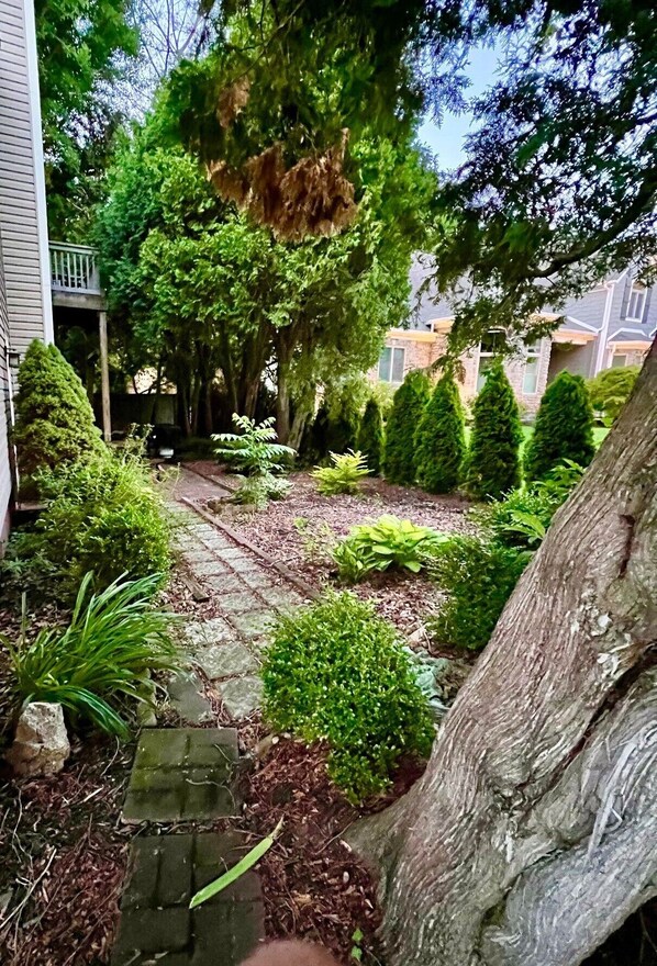 Overnattingsstedets uteområder